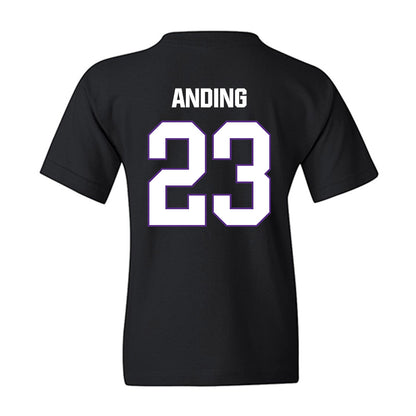 LSU - NCAA Football : Aidan Anding - Classic Shersey Youth T-Shirt-1