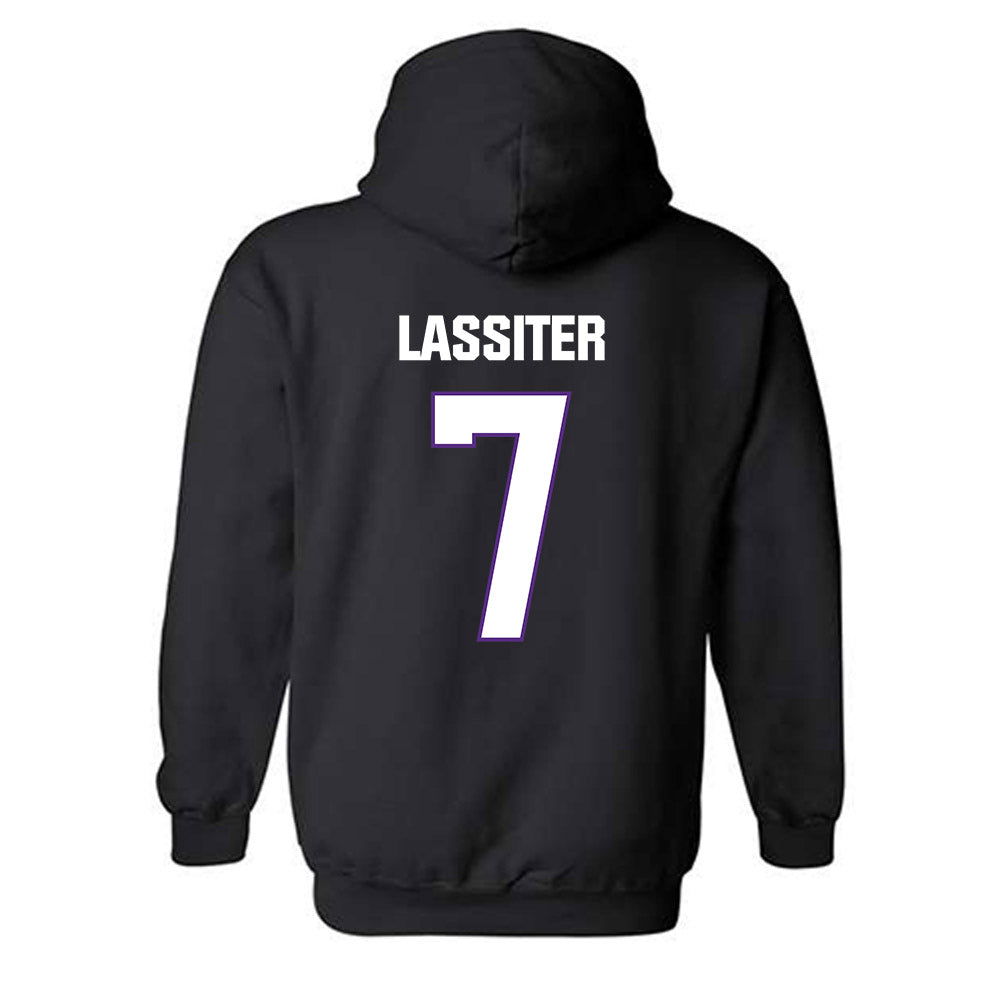 LSU - NCAA Softball : Jalia Lassiter - Classic Shersey Hooded Sweatshirt-1