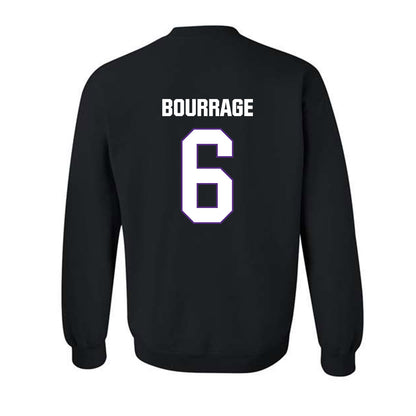 LSU - NCAA Women's Basketball : Divine Bourrage - Classic Shersey Crewneck Sweatshirt-1