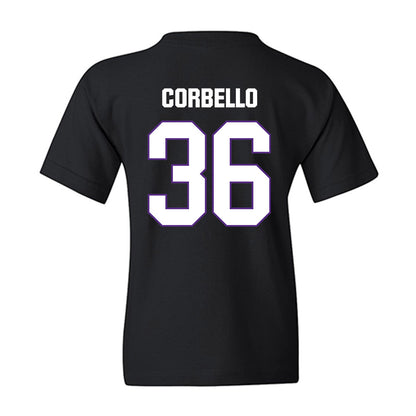 LSU - NCAA Football : Aidan Corbello - Classic Shersey Youth T-Shirt-1