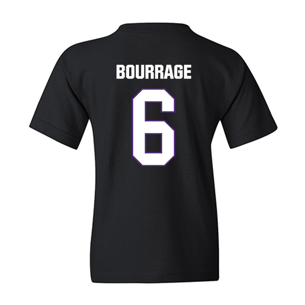 LSU - NCAA Women's Basketball : Divine Bourrage - Classic Shersey Youth T-Shirt-1
