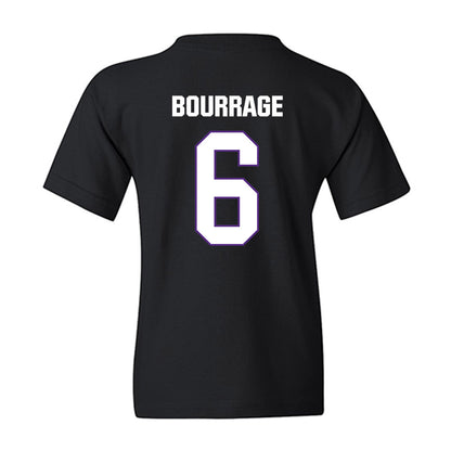 LSU - NCAA Women's Basketball : Divine Bourrage - Classic Shersey Youth T-Shirt-1