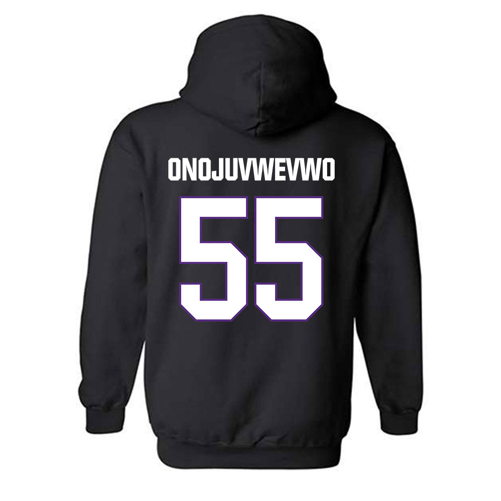 LSU - NCAA Women's Track & Field : Ella Onojuvwevwo - Classic Shersey Hooded Sweatshirt-1