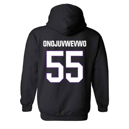 LSU - NCAA Women's Track & Field : Ella Onojuvwevwo - Classic Shersey Hooded Sweatshirt-1