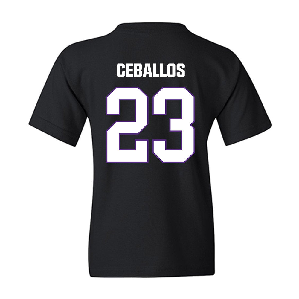 LSU - NCAA Women's Soccer : Gabbi Ceballos - Classic Shersey Youth T-Shirt-1