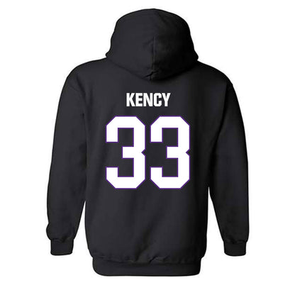 LSU - NCAA Football : David Kency - Classic Shersey Hooded Sweatshirt-1