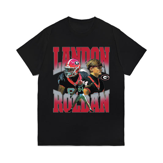 Georgia - NCAA Football : Landon Roldan - Collage Comfort Colors T-Shirt-0