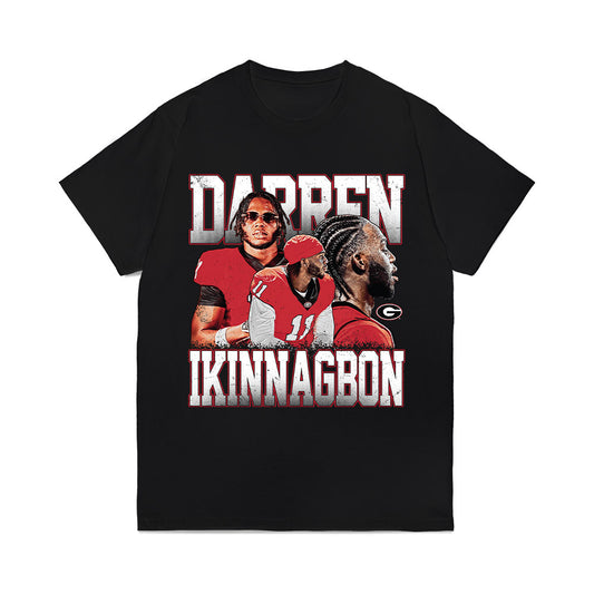 Georgia - NCAA Football : Darren Ikinnagbon - Collage Comfort Colors T-Shirt-0