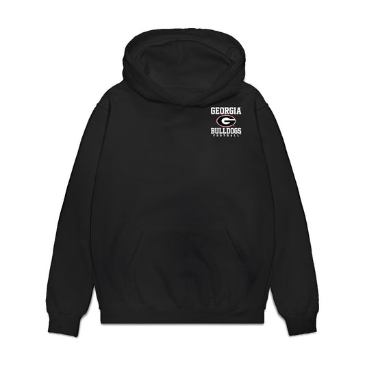 Georgia - NCAA Football : Darren Ikinnagbon - Collage Premium Hooded Sweatshirt-0