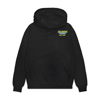 Delaware - NCAA Football : Jake Thaw - Collage Premium Hooded Sweatshirt-0