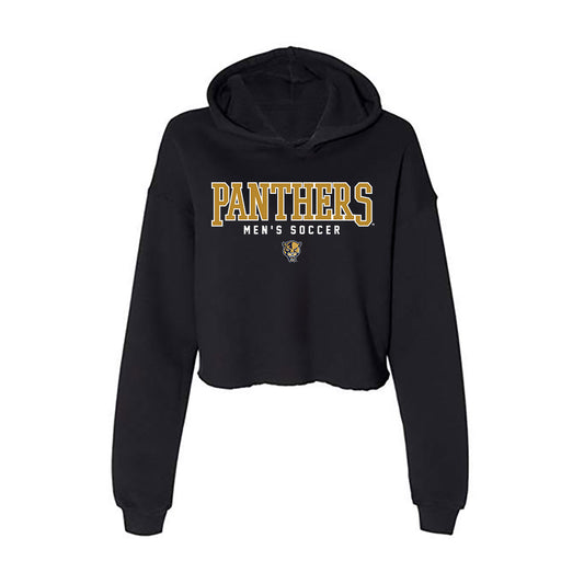 FIU - NCAA Men's Soccer : - Women's Crop Fleece Hoodie-0