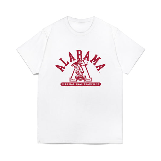 Alabama - NCAA Football : 1925 Logo Sans Roses Comfort Colors T-Shirt-0