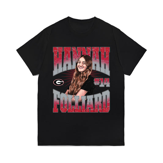 Georgia - NCAA Women's Soccer : Hannah Folliard - Collage Comfort Colors T-Shirt-0