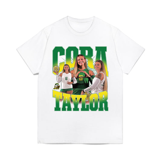 Oregon - NCAA Women's Volleyball : Cora Taylor - Collage Comfort Colors T-Shirt-0