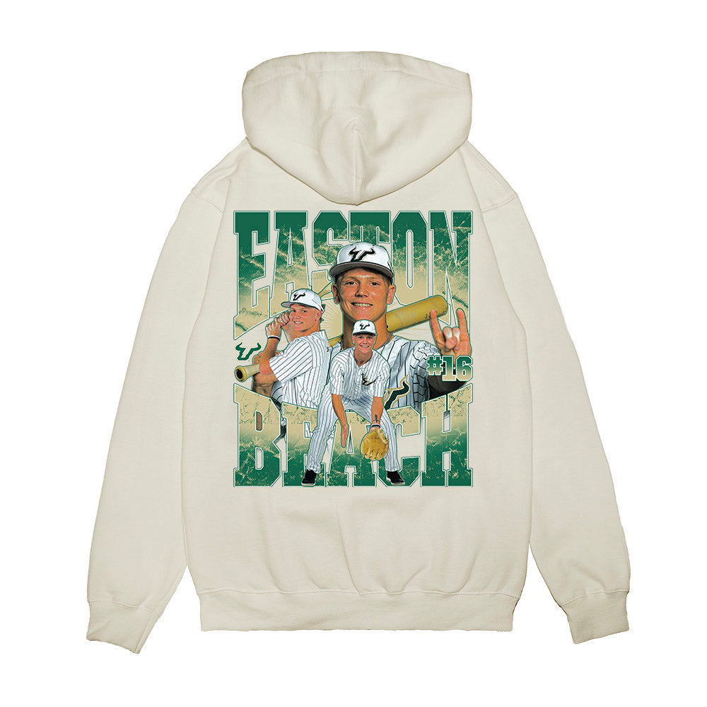 USF - NCAA Baseball : Easton Beach - Collage Premium Hooded Sweatshirt-1