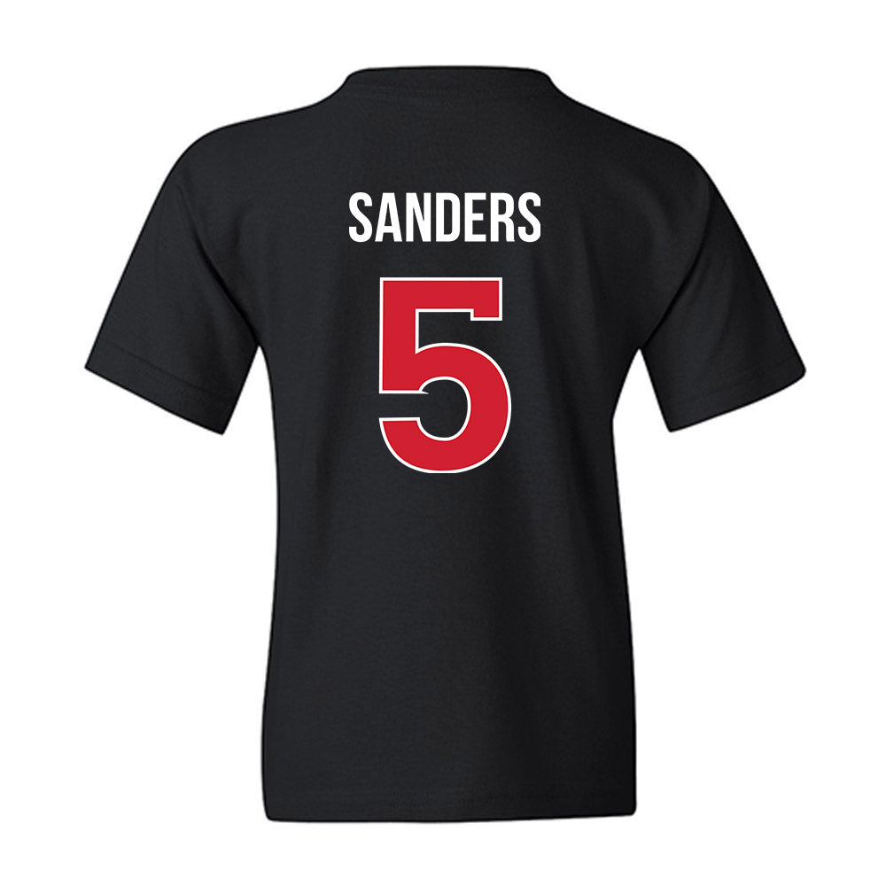 Rutgers - NCAA Football : Kaj Sanders - Classic Shersey Youth T-Shirt-1