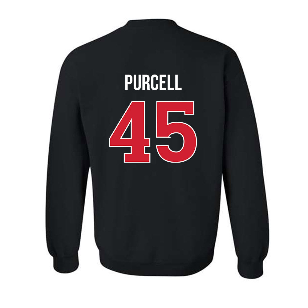 Rutgers - NCAA Football : Shawn Purcell - Classic Shersey Crewneck Sweatshirt-1