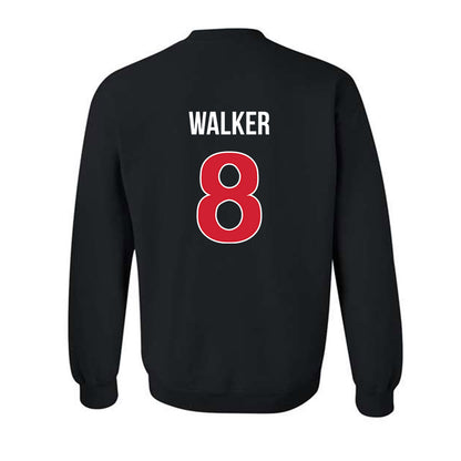 Rutgers - NCAA Football : Jordan Walker - Classic Shersey Crewneck Sweatshirt-1