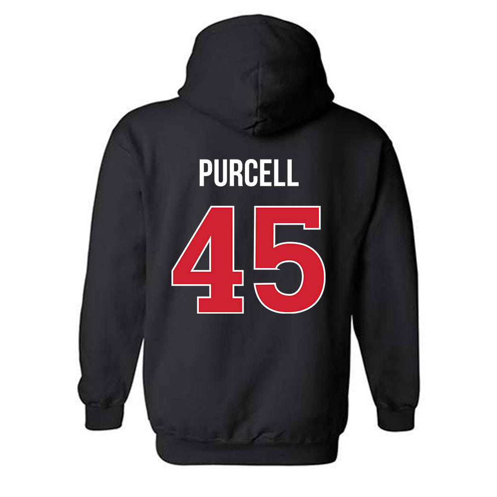 Rutgers - NCAA Football : Shawn Purcell - Classic Shersey Hooded Sweatshirt-1