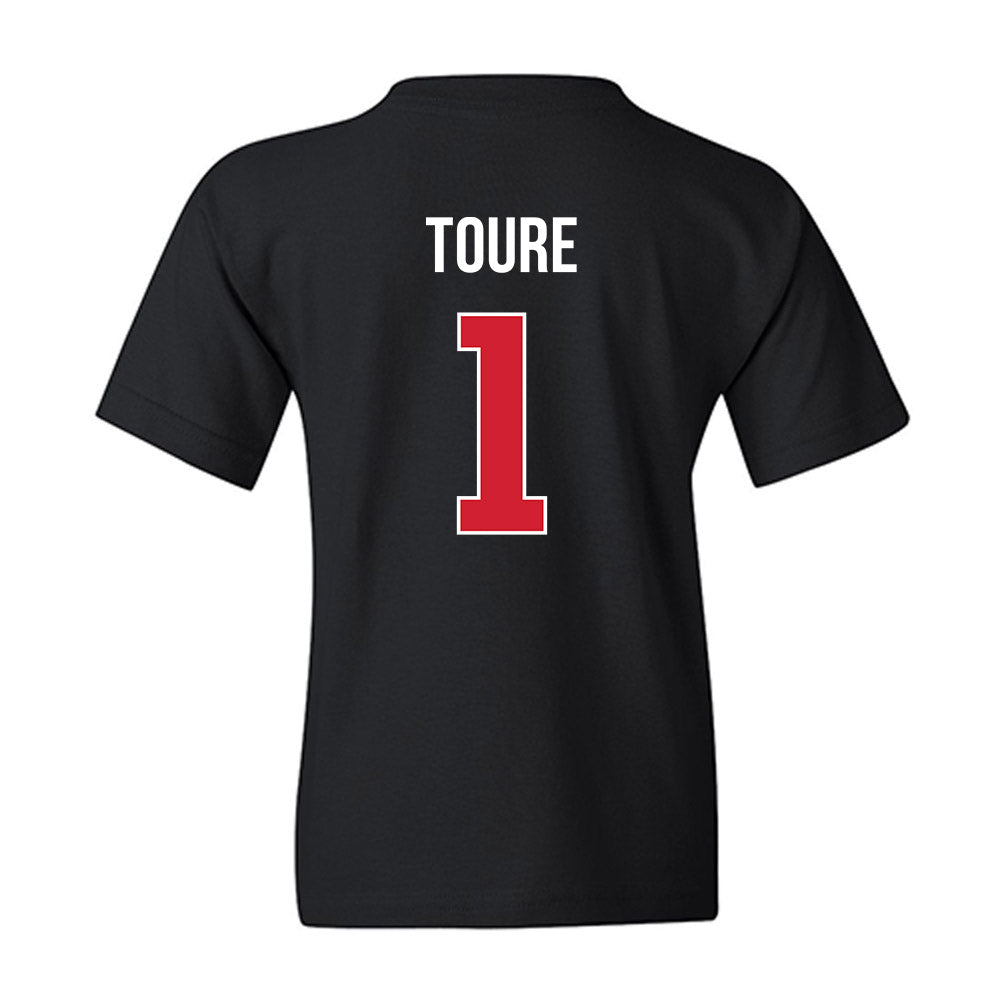 Rutgers - NCAA Football : FamH Toure - Classic Shersey Youth T-Shirt-1