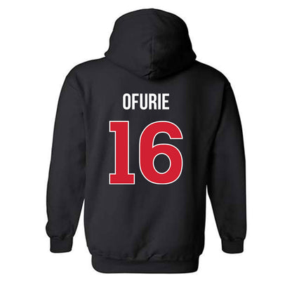 Rutgers - NCAA Football : Jesse Ofurie - Classic Shersey Hooded Sweatshirt-1