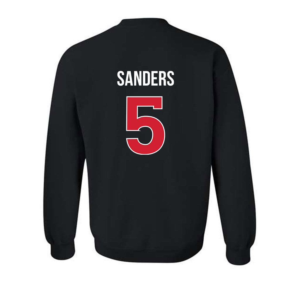 Rutgers - NCAA Football : Kaj Sanders - Classic Shersey Crewneck Sweatshirt-1