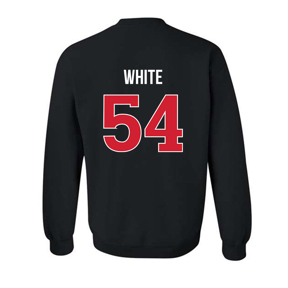 Rutgers - NCAA Football : Taj White - Classic Shersey Crewneck Sweatshirt-1
