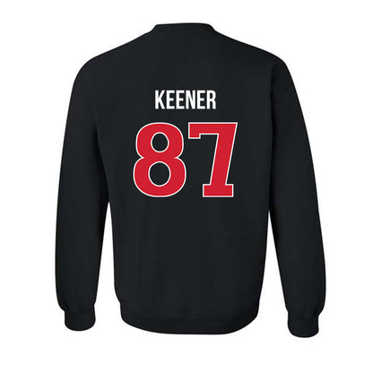 Rutgers - NCAA Football : Monte Keener - Classic Shersey Crewneck Sweatshirt-1