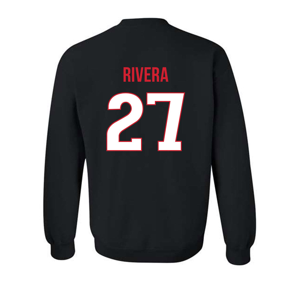 Rutgers - NCAA Baseball : Gabriel Rivera - Replica Shersey Crewneck Sweatshirt-1