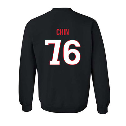 Rutgers - NCAA Football : Dantae Chin - Replica Shersey Crewneck Sweatshirt-1