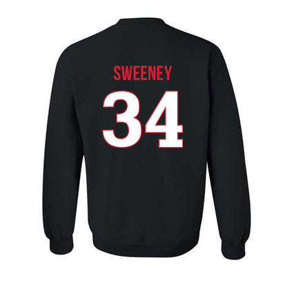 Rutgers - NCAA Baseball : Jack Sweeney - Replica Shersey Crewneck Sweatshirt-1