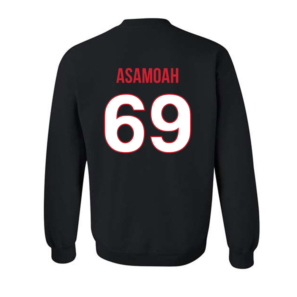 Rutgers - NCAA Football : Kwabena Asamoah - Replica Shersey Crewneck Sweatshirt-1