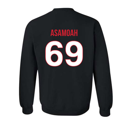 Rutgers - NCAA Football : Kwabena Asamoah - Replica Shersey Crewneck Sweatshirt-1