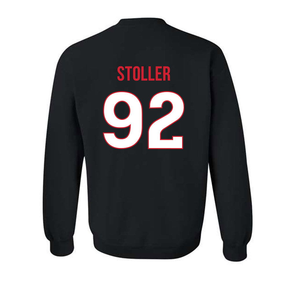 Rutgers - NCAA Men's Lacrosse : Cardin Stoller - Replica Shersey Crewneck Sweatshirt-1