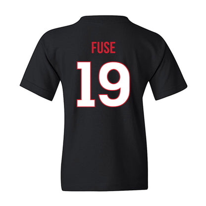 Rutgers - NCAA Football : Davoun Fuse - Replica Shersey Youth T-Shirt-1