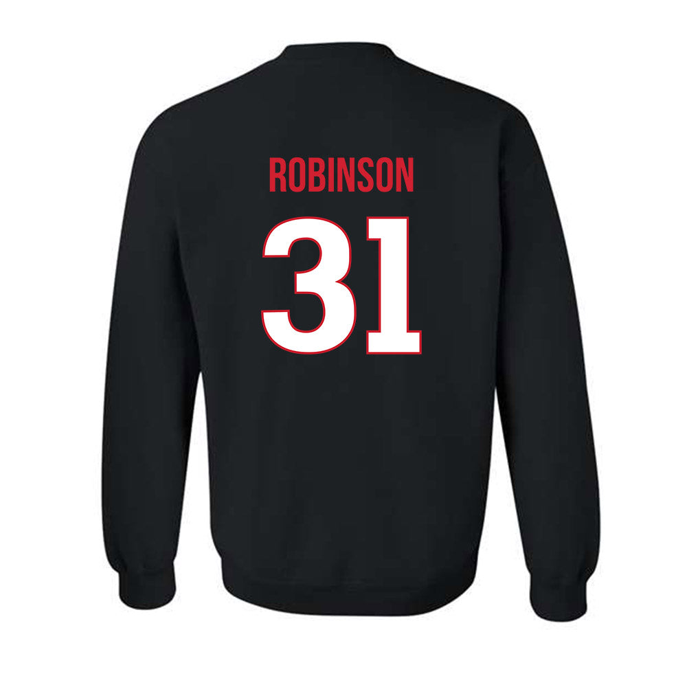Rutgers - NCAA Football : Michael Robinson - Replica Shersey Crewneck Sweatshirt-1