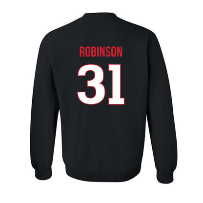 Rutgers - NCAA Football : Michael Robinson - Replica Shersey Crewneck Sweatshirt-1