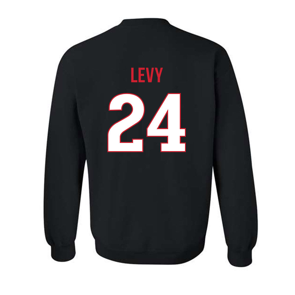 Rutgers - NCAA Football : Kevin Levy - Replica Shersey Crewneck Sweatshirt-1