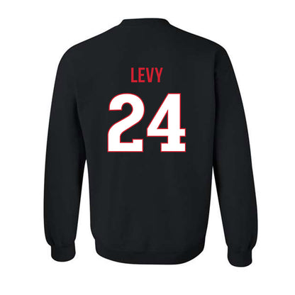 Rutgers - NCAA Football : Kevin Levy - Replica Shersey Crewneck Sweatshirt-1