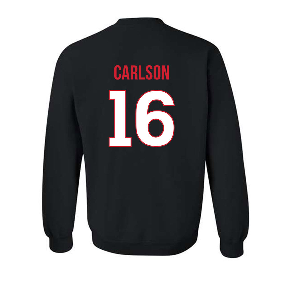 Rutgers - NCAA Men's Soccer : Dylan Carlson - Replica Shersey Crewneck Sweatshirt-1