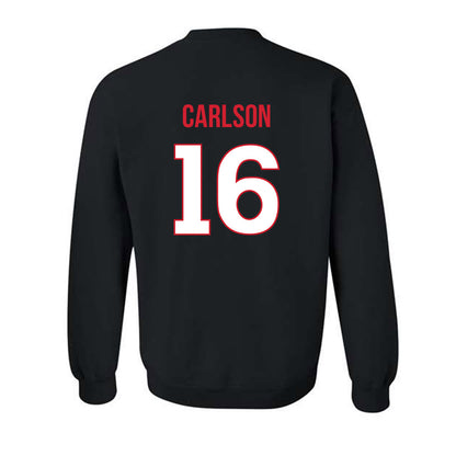 Rutgers - NCAA Men's Soccer : Dylan Carlson - Replica Shersey Crewneck Sweatshirt-1