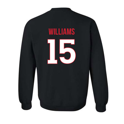 Rutgers - NCAA Football : Zilan Williams - Replica Shersey Crewneck Sweatshirt-1