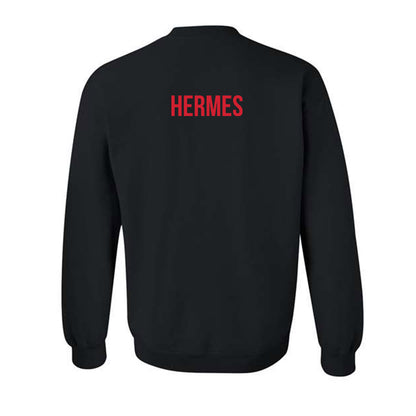 Rutgers - NCAA Wrestling : Max Hermes - Replica Shersey Crewneck Sweatshirt-1