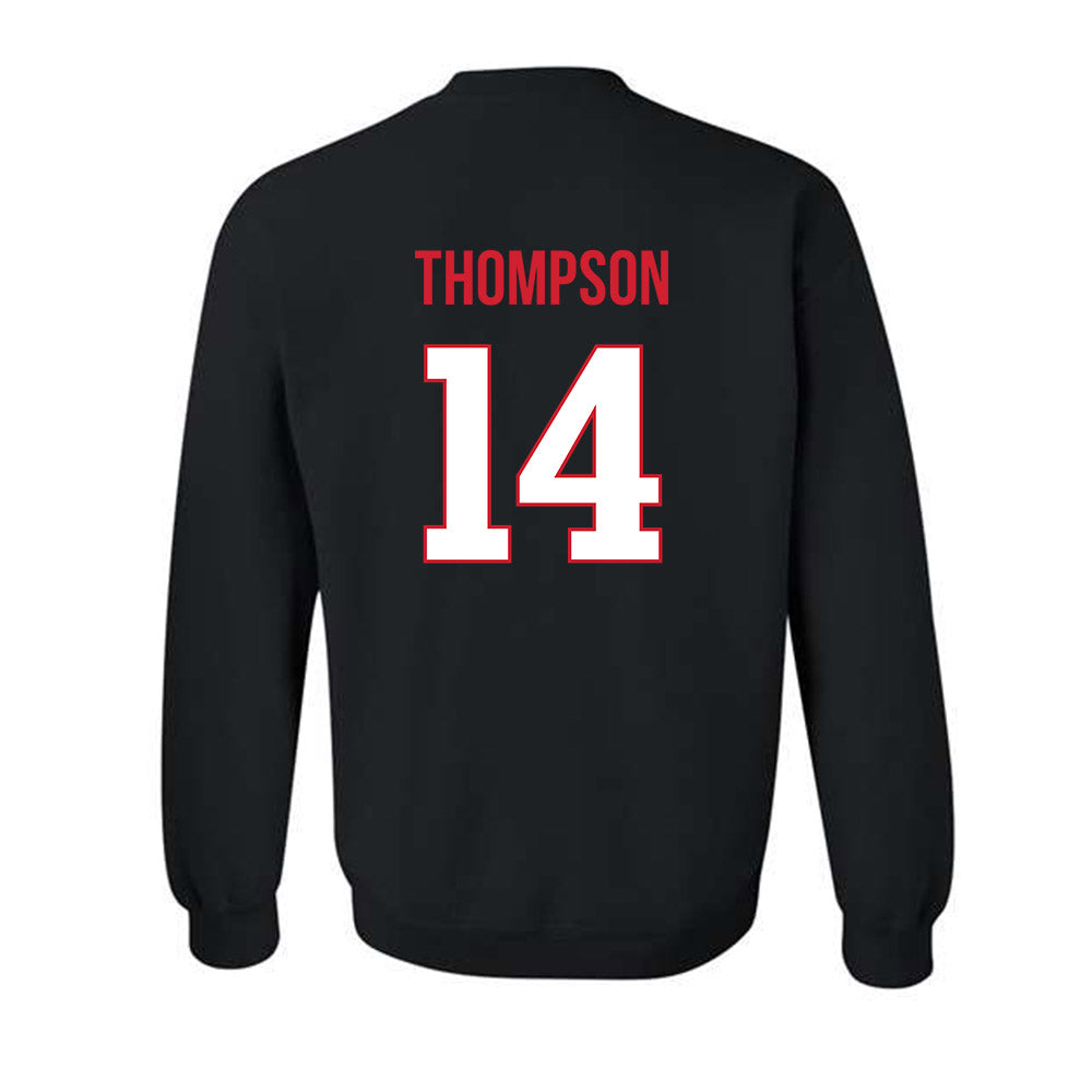 Rutgers - NCAA Football : Jordan Thompson - Replica Shersey Crewneck Sweatshirt-1