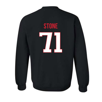 Rutgers - NCAA Football : John Stone - Replica Shersey Crewneck Sweatshirt-1