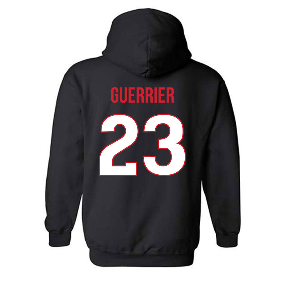 Rutgers - NCAA Football : Edd Guerrier - Replica Shersey Hooded Sweatshirt-1