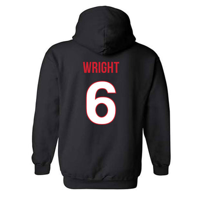 Rutgers - NCAA Football : Abram Wright - Replica Shersey Hooded Sweatshirt-1