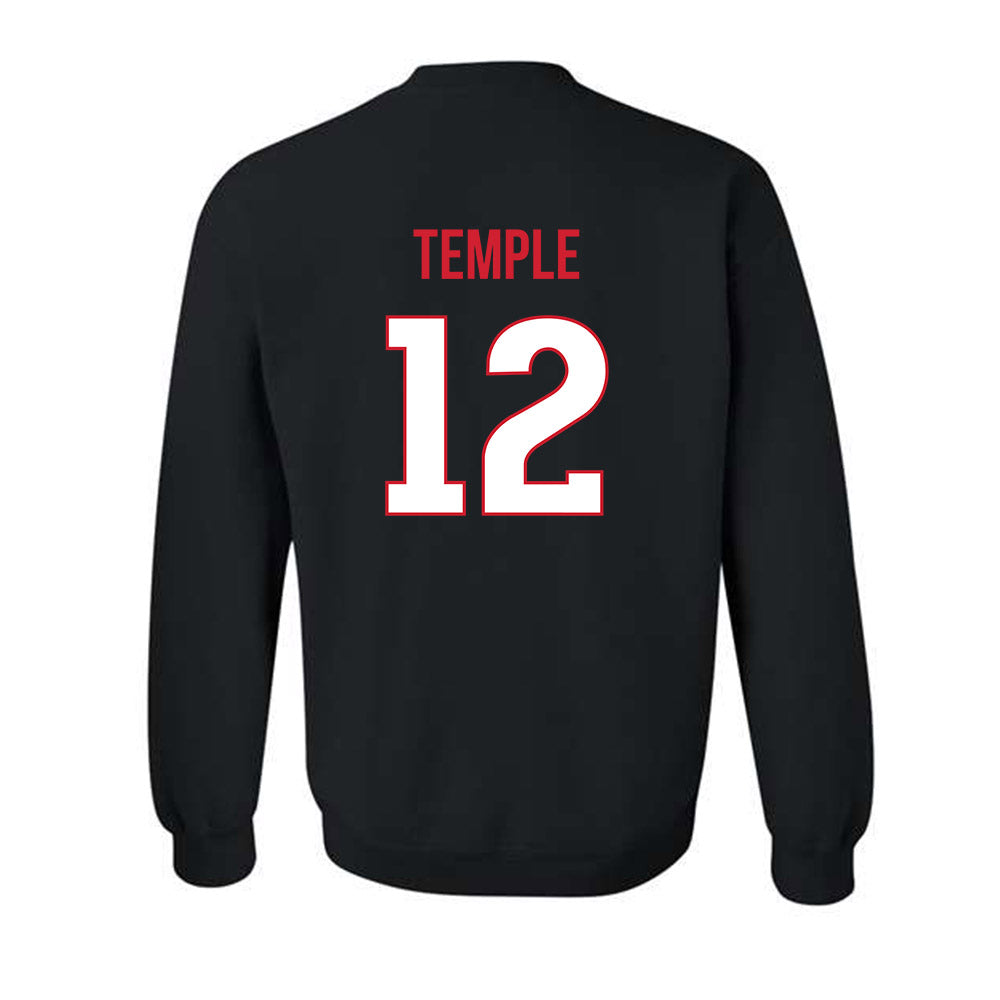 Rutgers - NCAA Men's Soccer : Jackson Temple - Replica Shersey Crewneck Sweatshirt-1
