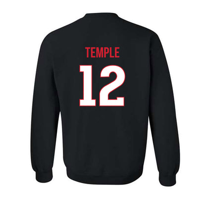Rutgers - NCAA Men's Soccer : Jackson Temple - Replica Shersey Crewneck Sweatshirt-1