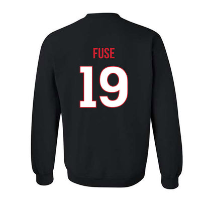 Rutgers - NCAA Football : Davoun Fuse - Replica Shersey Crewneck Sweatshirt-1